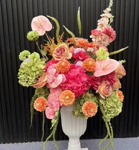 Artificial Flowers Wedding Flower Table Centerpiece Artificial Wedding Floral Arrangement Flower Ball for Wedding Event Decor