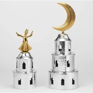 Hammered Stainless Steel Mosque Pinnacle Decor Ramadan-themed Decorations in Wholesale Price in Affordable Price
