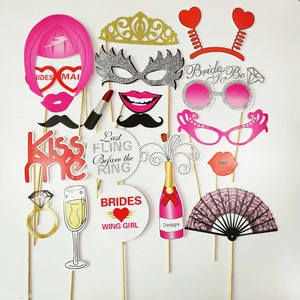 Creative Fashionable Non-Toxic Durable Hand-held Photography Props for Birthday Bachelorette Party Shower Game Decorations