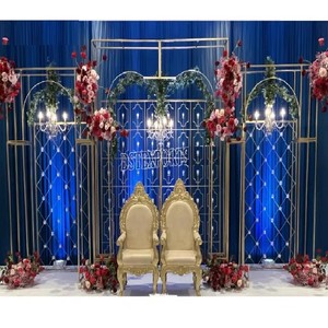 Top Portable Modern Wedding Stage Background Frames & Arches-Customizable Size & Color Backdrop Stands for Indoor/Outdoor Events