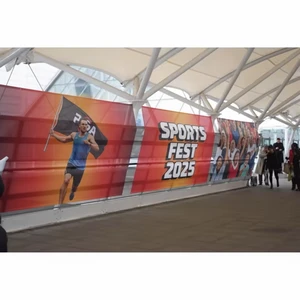 Custom Flex Banner Outdoor Waterproof Windproof Graduation Diwali Christmas Party Festival Promotion Printing Service