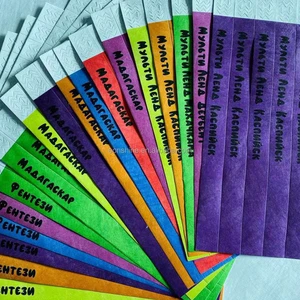 Cheap Custom Print Tyvek Bracelet Bar Club Party Ticket Festival Waterproof Wristband Paper