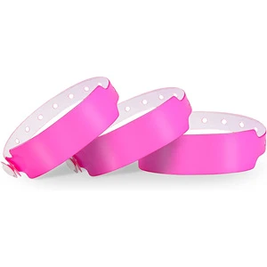 High Quality Soft Comfortable PVC ID Wristband Bracelet Christmas Tree Stand Accessories Events Parties Promotional Use Renyi