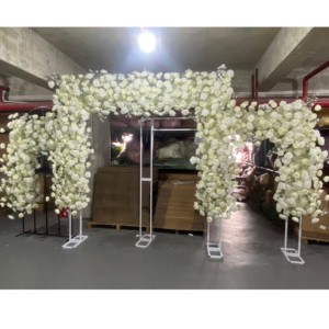 Wedding Party Decoration Floral Wall Stage Decoration Flower Wall Backdrop
