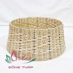 Handwoven Wood Eco-Friendly Vietnam Christmas Tree Stand Stylish Decorative Base for Holiday Trees