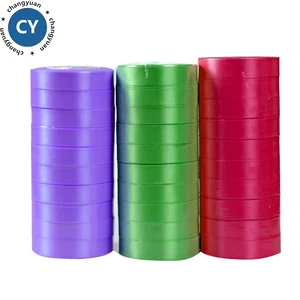 High Quality Eco-Friendly 25 Yards 2cm Width Satin Ribbon 3/4 Inch for Luxury Christmas Gift Wrapping Daily Use Wholesale