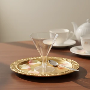 Eco-Friendly Disposable PS Plastic Cold Y Shaped Cocktail Margarita Cups Red Wine Tall For Party Wedding