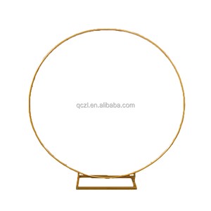 Hot Sale Wedding Flower Arch Metal Round Arch Backdrop Wedding Event Stage Decoration