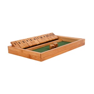Bamboo Creative Two-person Digital Game Flip Card Props Toys KTV Bar Drinking Tray Party Atmosphere Entertainment Kits Games