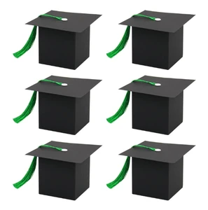 Classic Celebration Bachelor Cap & Candy Gift Box-Graduation Party Gift Paper Haoxuan Brand
