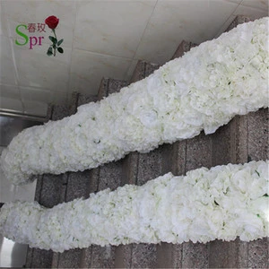 SPR High Quality Wedding Table Centerpiece Flower Ball Artificial Table Runner Flower Wedding Decoration Backdrop Flower Wall