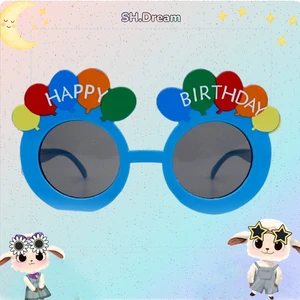 Balloon Shape Fashion Glasses Wedding Funny Costume Novelty Eyewear Happy Birthday Party Sunglasses
