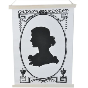 40*30cm Pretty Lady Banner Wall Hanging Decoration
