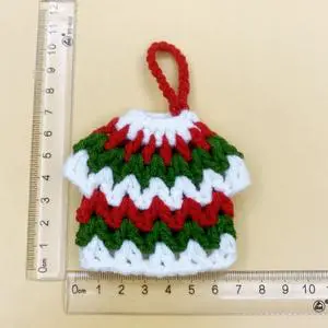 Professional Grade Reindeer Crochet Ornament Christmas Tree Hanging Holiday Decor