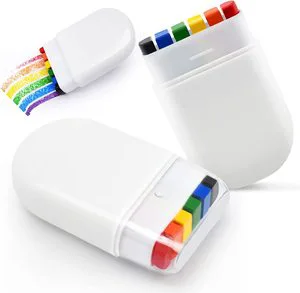Private Label Rainbow Paint Stick for Face LGBT Makeup Stick for Marches Parties Parades Festivals & Events Crayon Type