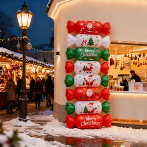 Christmas Candy Ornaments for Holiday and Festive Home Decor
