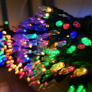 Christmas Lights Christmas Tree Lights Warm White Waterproof Christmas Light String for Festivals