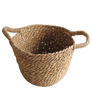 Portable Cup-Shaped Wood Basket Eco-friendly Durable Newborn Baby Photography Props for Bedroom Use and Toddler Bed