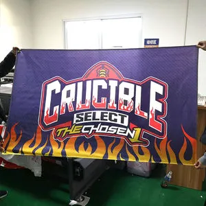 Double Sided Logo Luxury Business Advertising Nylon Polyester Banner Wall Flags Custom 3x5 National Flag Manufacturers