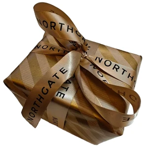 Satin Single-Sided Flower Gift Ribbon for Wedding Christmas Ribbon Spool Gift Wrapping