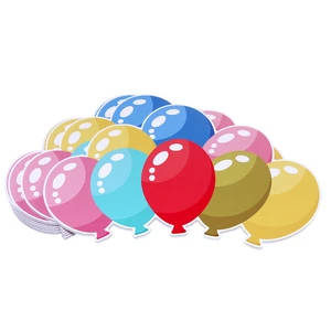Custom UV Printing Funny Phrases Party Prop Photo Booth Props Pvc Signs Balloon Birthday Gift for Display