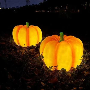 Halloween Glowing Pumpkins Eye-Catching Decorations for Parks Malls & Parties for Christmas Holiday Decoration
