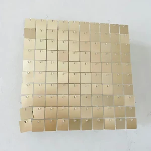 New Type Interlock Clip Square Panel Plastic Sequin Panels Shimmer Wall Panels Backdrops for Wedding Party Events Birthday Use
