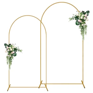 New Metal Arched Arch Wedding Stage Background Stand, Birthday Party and Anniversary Balloon Background Stand