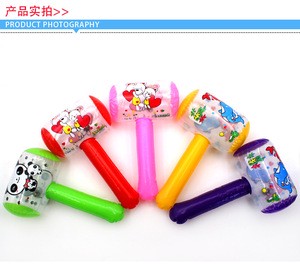 Game Inflatable Toys Hammer Shape Pvc Balloons for Game Party Supplies 26*16cm