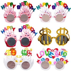 Novelty Birthday Glasses Birthday Photo Props Funny Sunglasses Party Favors