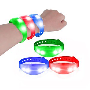 New Event Party Supplies Raffle Games Adjustable Silicone Wrist Band DMX512 Controlled Laptop Controllable Programmable LED