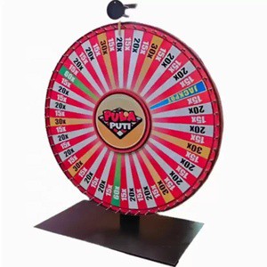 Rotating Super Party Wheel, Fortune Wheel, and Lucky Wheel Are Used for Live Action Interactive Game Shows