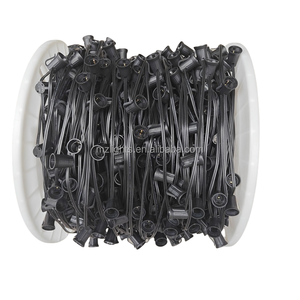 500ft 12inch 500sockets E17 Spools Lights LED C9 Christmas String Lights Outdoor Patio Lights