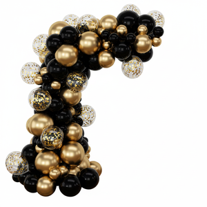 DIY Metallic Balloon Garland Kit Balloon Arch Set for Birthday Graduation Halloween Party Decorations Custom Latex Balloon Chain