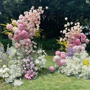 Customize Wedding Flower Decor Artificial Table Floral Arrangement Centerpiece