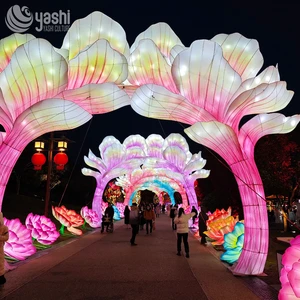 Bespoke Illuminated Ornaments for Christmas and Themed Light Shows by Large Manufacturers