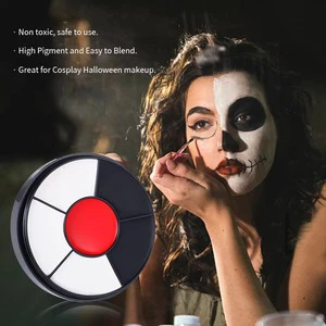 6 Colors Face Body Paint Oil Palette Makeup Face Body Oil Painting Suitable for Children Customized Private Logo