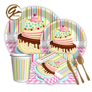 Wholesale Solid Color Paper Birthday Party Favors for Kids-3-Color Printed High Quality Environment-Friendly by GOODS+