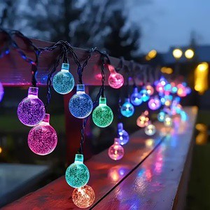 Led String Lights Outdoor Camping Waterproof Fairy Lights For Christmas Holiday Party Wedding Garden Yard Home Decor