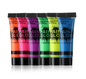 Popular Face Neon Painting Kit Professional Body Makeup Face Body Paint Oil Painting for Halloween Party