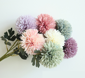 Modern Design Artificial Cloth Wedding Bouquets Christmas Easter Mother's Day Home Wall Decor Dandelion Wedding Decorations