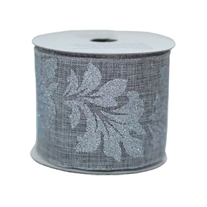 New Arrival Popular Customized Gift Wrapping Ribbons Christmas Wired Ribbon