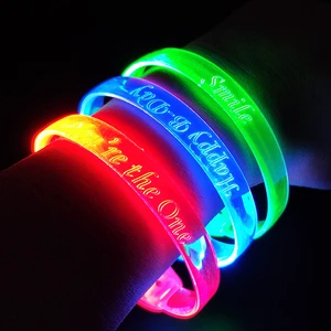 Light Up Flashing Wristbands Multicolor Parties Birthdays Events Bracelet