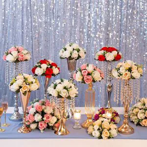 Wedding Decoration Table Flower Balls Romantic Atmosphere Scene Decoration Artificial Flower Ball Hotel Centerpiece Table Flower