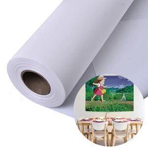 Water-based Ink Polyester Banner Roll Indoor Advertisement Banner Wedding Background Setting Pvc Banner