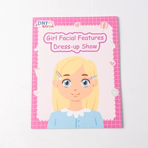 Cartoon Sticker Facial Features Dress-up Show Factory Custom Patterns Kids Play Toy and Gift for Art Exploration