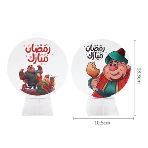 Wholesale LED Light Table Lantern Supplies for Muslim Eid Party Decorations Ramadan Kareem & Mubarak Celebrations