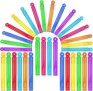 Mini Bubble Wands Party Favors Toys for Kids Child, Christmas Celebration,Thanksgiving New Year, Themed Birthday,Wedding