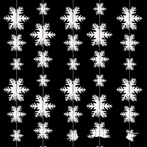 New Arrival Wedding Wall Background Decoration White Snow Hanging Foil Curtain Decoration