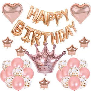 Party Decoration Attractive Birthday Decor Set with China Yiwu Agent Service